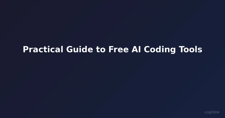 Practical Guide to Starting with Free AI Coding Tools